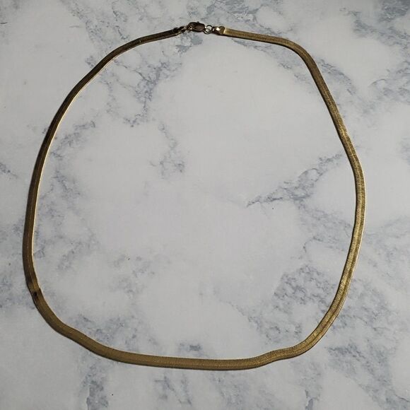 Vintage Golden Necklace  - Picture 1 of 3